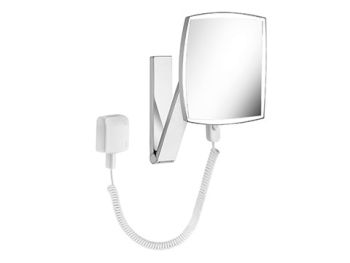 - KEUCO iLOOK_MOVE lusterko kosmetyczne przegubowe podświetlane chrom 17613019001 - 17613019001 - Łazienki Szydłowski