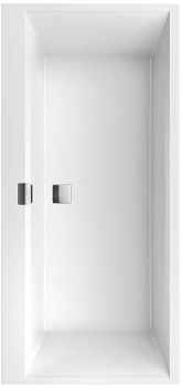 - VILLEROY&BOCH Squaro Edge 12 Wanna prostokątna 160 x 75 cm biała UBQ160SQE2DV01 - UBQ160SQE2DV-01 - Łazienki Szydłowski