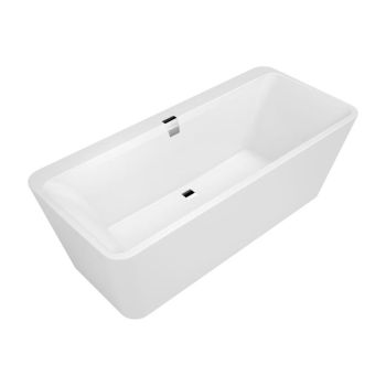 - VILLEROY&BOCH Squaro Edge 12 Wanna wolnostojąca 180 x 80cm biała UBQ180SQE7PDV01 - UBQ180SQE7PDV-01 - Łazienki Szydłowski