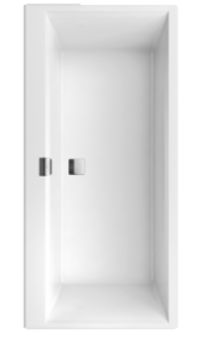 - VILLEROY&BOCH Squaro Edge 12 Wanna prostokątna 190 x 90cm biała UBQ190SQE2DV01 - UBQ190SQE2DV-01 - Łazienki Szydłowski