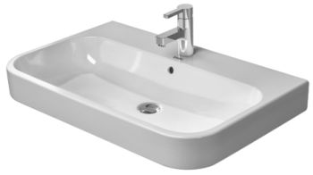  - DURAVIT Happy D.2 umywalka meblowa szlifowana 80x50,5 cm biały połysk z powłoką wondergliss 23188000271 - 23188000271 - Łazienki Szydłowski