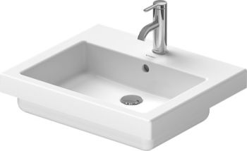 - DURAVIT Vero Umywalka blatowa 55x46 cm, biały połysk z powłoką wondergliss 03155500001 - 03155500001 - Łazienki Szydłowski