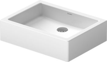  - DURAVIT Vero Umywalka nablatowa 50x38 cm, biały połysk z powłoką wondergliss 04555000001 - 04555000001 - Łazienki Szydłowski