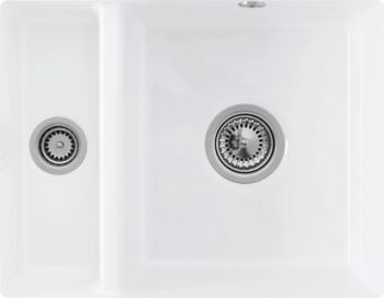 - VILLEROY&BOCH Subway XU zlewozmywak podblatowy, 54,5 x 44cm biały z powłoką ceramicplus 675801R1 - 675801R1 - Łazienki Szydłowski
