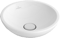 VILLEROY&BOCH Loop&Friends Umywalka nablatowa 38cm biała z CeramicPlus 514800R1 514800R1 od 