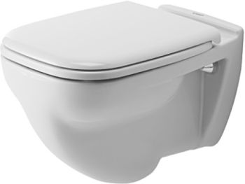 - DURAVIT D-Code Miska toaletowa wisząca z półka 35,5 x 54 cm biały 2210090000 - 2210090000 - Łazienki Szydłowski