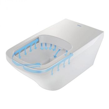 DURAVIT DuraStyle Miska toaletowa wisząca Vital Duravit Rimless 37x70 cm biały połysk 2559090000 2559090000 od 