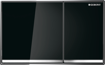  - GEBERIT Omega 60 Przycisk spłukujący przedni czarny 115081SJ1 - 115.081.SJ.1 - Łazienki Szydłowski