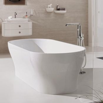  - GROHE- Essence New jednouchwytowa bateria wannowa chrom 23491001 - 23491001 s - Łazienki Szydłowski