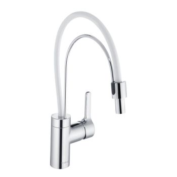  - KLUDI BINGO STAR Bateria kuchenna biały/chrom 428590578 - 428590578 - Łazienki Szydłowski