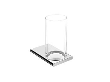 - KEUCO EDITION 400 szklanka z uchwytem chrom 11550019000 - 11550019000 - Łazienki Szydłowski