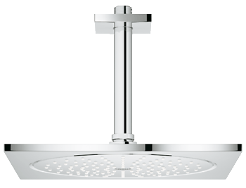  - GROHE-Rainshower F-Series Deszczownica z przepustem stropowym 14,2 cm, 1 strumień chrom 26071000 - 26071000 - Łazienki Szydłowski