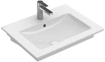  - VILLEROY&BOCH Venticello Umywalka ze szlifowanym spodem 60x50 cm biała 4124G601 - 4124G601 - Łazienki Szydłowski
