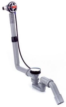 - HANSGROHE Exafill wylewka wannowa z odpływem i przelewem 58115180 - 58115180 - Łazienki Szydłowski