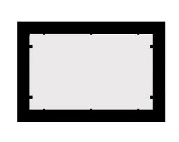  - TECE Now Ramka dystansowa czarny 9240415 - 9240415 - Łazienki Szydłowski