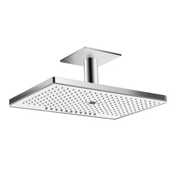 - HANSGROHE Rainmaker Select deszczownica 46x30 cm biały/ chrom 24016400 - 24016400 - Łazienki Szydłowski