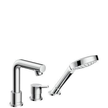  - HANSGROHE Talis S 3-otworowa bateria wannowa chrom 72416000 - 72416000 - Łazienki Szydłowski