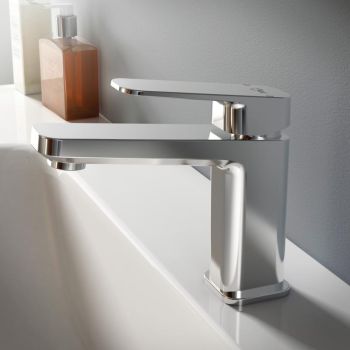  - IDEAL STANDARD TONIC II Bateria umywalkowa  bez korka automatycznego chrom A6327AA - A6327AA - Łazienki Szydłowski