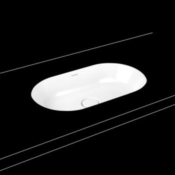  - KALDEWEI CENTRO 3059 umywalka podblatowa 61 x 38 cm biała 903206003001 - 903206003001 - Łazienki Szydłowski