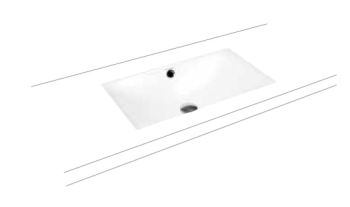  - KALDEWEI SILENIO umywalka podblatowa 63,4 x 39,1 cm biały 906006003001 - 906006003001 - Łazienki Szydłowski