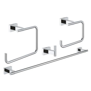 - GROHE-Essentials Cube zestaw 4 w 1 chrom 40778001 - 40778001 - Łazienki Szydłowski
