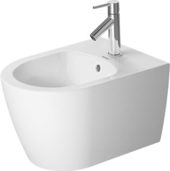  - DURAVIT Me by Starck Bidet wiszący Compact 37 x 48 cm biały połysk z powłoką WonderGliss 22901500001 - 22901500001 - Łazienki Szydłowski
