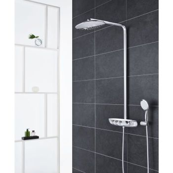  - GROHE- Rainshower SmartControl system prysznicowy Duo 360 z termostatem, 2 strumienie, chrom 26250000 - 26250000 G - Łazienki Szydłowski