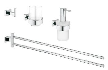 - GROHE-Essentials Cube zestaw umywalkowy chrom 40847001 - 40847001 - Łazienki Szydłowski