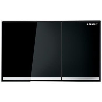 GEBERIT Sigma 60 Przycisk spłukujący szkło czarne 115640SJ1 115.640.SJ.1 od 
