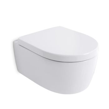  - GEBERIT ICON WC krótkie 49 x 35 cm biały z powłoką keratect 204030600 - 204030600 - Łazienki Szydłowski