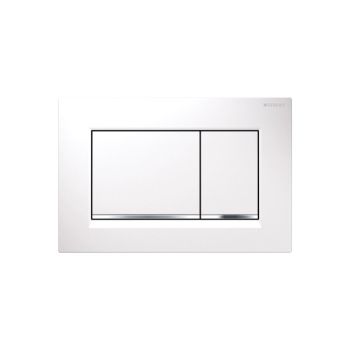- GEBERIT Sigma 30 przycisk spłujujący biały/chrom błyszczący/biały 115883KJ1 - 115.883.KJ.1 - Łazienki Szydłowski