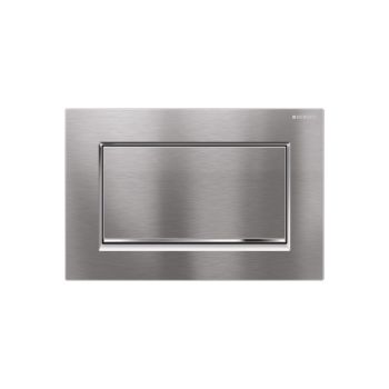 - GEBERIT Sigma 30 przycisk spłukujący, chrom szczotkowany/chrom błyszczący/chrom szczotkowany 115893KX1 - 115.893.KX.1 - Łazienki Szydłowski