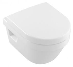 - Villeroy&Boch Architectura wc wiszące 48 x 35 cm białe z powłoką ceramicplus 4687R0R1 - 4687R0R1 - Łazienki Szydłowski