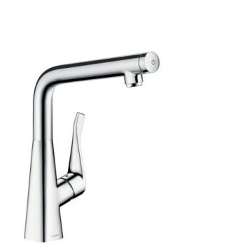 - HANSGROHE Metris Select bateria kuchenna chrom 14847000 - 14847000 - Łazienki Szydłowski