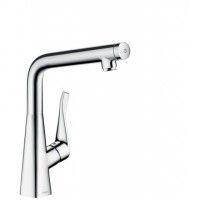 - HANSGROHE Metris Select bateria kuchenna kolor stal nierdzewna 14847800 - 14847800 - Łazienki Szydłowski