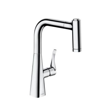 - HANSGROHE Metris Select bateria kuchenna chrom 14834000 - 14834000 - Łazienki Szydłowski