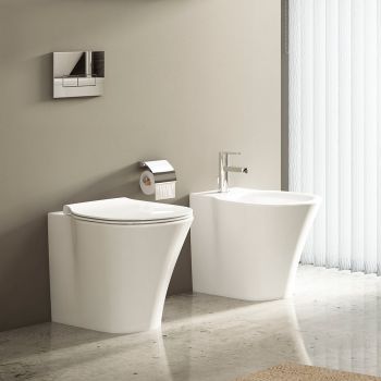  - IDEAL STANDARD CONNECT AIR Miska stojąca WC AquaBlade z ukrytym mocowaniem 36x54,5x40 cm biała E004201 - E004201 - Łazienki Szydłowski