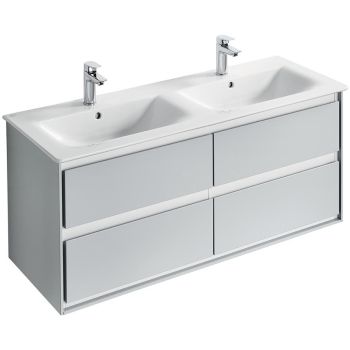  - IDEAL STANDARD CONNECT AIR Szafka pod umywalkę 120x51,7x44 cm Jasnoszary lakier E0822EQ - E0822EQ - Łazienki Szydłowski