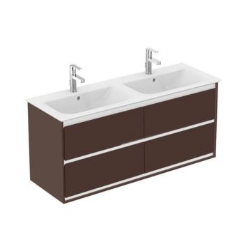  - IDEAL STANDARD CONNECT AIR Szafka pod umywalkę 120x51,7x44 cm ciemnobrązowy mat E0822VY - E0822VY - Łazienki Szydłowski