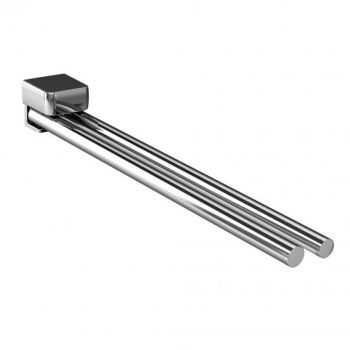  - EMCO TREND Wieszak na ręczniki podwójny 35cm chrom 025000135 - 025000135 - Łazienki Szydłowski