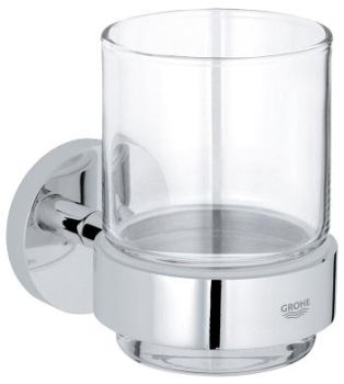 - GROHE-Essentials szklanka z uchwytem chrom 40447001 - 40447001 - Łazienki Szydłowski