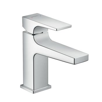 - HANSGROHE METROPOL bateria umywalkowa 100 z EcoSmart, z zamykanym zaworem odpływowym push-open chrom 32502000 - 32502000 - Łazienki Szydłowski