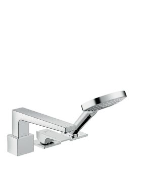 - HANSGROHE METROPOL 3 otworowa bateria wannowa chrom 32550000 - 32550000 - Łazienki Szydłowski