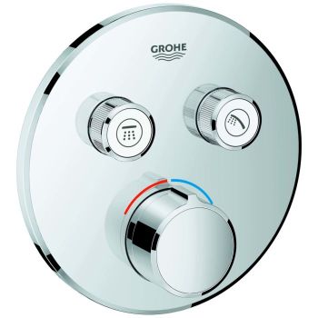  - GROHE- SmartControl Bateria podtynkowa do obsługi dwóch wyjść wody chrom 29145000 - 29145000 - Łazienki Szydłowski