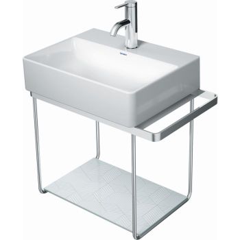 - DURAVIT DuraSquare Stelaż metalowy wiszący 51,6 x 33,3 cm chrom 0031101000 - 0031101000 - Łazienki Szydłowski