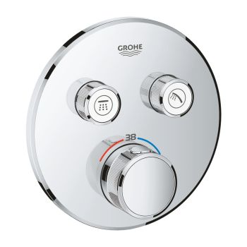  - GROHE-SmartControl Bateria termostatyczna do obsługi dwóch wyjść wody chrom 29119000 - 29119000 - Łazienki Szydłowski