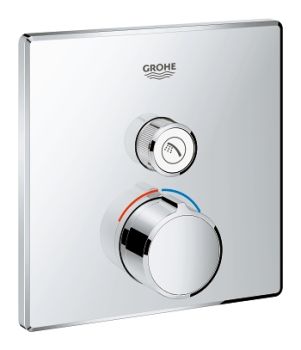  - GROHE-SmartControl Bateria podtynkowa do obsługi jednego wyjścia wody chrom 29147000 - 29147000 - Łazienki Szydłowski