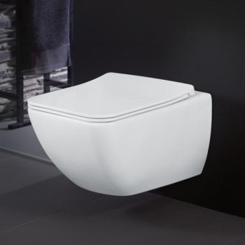  - VILLEROY&BOCH Venticello zestaw WC  37,5 x 56 cm  biały 4611RL01 - 4611RL01 - Łazienki Szydłowski