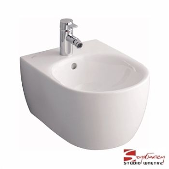  - GEBERIT iCon Bidet wiszący 35,5x54  cm biały 234000000 - 234000000 - Łazienki Szydłowski