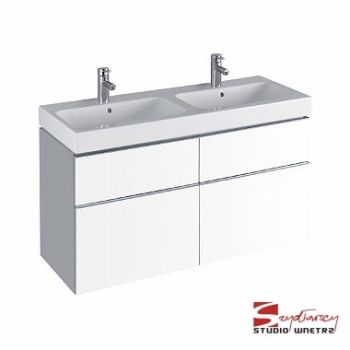  - GEBERIT ICON Szafka wisząca podumywalkowa 118,4x47,6 cm biały połysk 502309012 - 502.309.01.2 - Łazienki Szydłowski